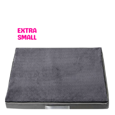 Lavish Memory Foam Bed for Dogs Grey (XS)