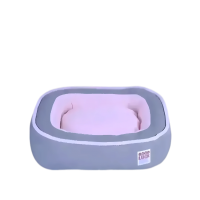 Lavish Pet Bed Removable & Washable Cover Cushion Pink S