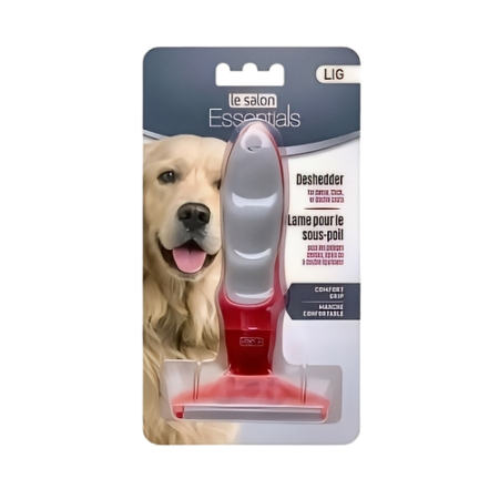 Le Salon Dog Essential Deshedder Undercoat Rake Combo Large