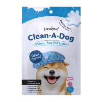 Loveabowl Clean-A-Dog Glove Cherry Blossom 2pcs Loveabowl Clean-A-Dog Glove Cherry Blossom 2pcs