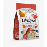 Loveabowl Grain-Free Chicken and Snow Crab Cat Dry Food 150g