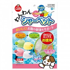 Marukan Dog Treats Fruits Mix and Yogurt Sherbet Bonus Pack 20pcs x 16g 