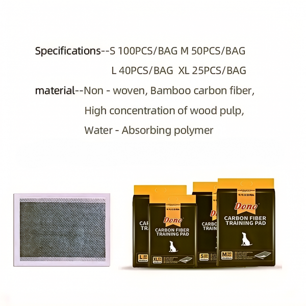 Dono's Diary Pee Pad Carbon S (100 pcs)