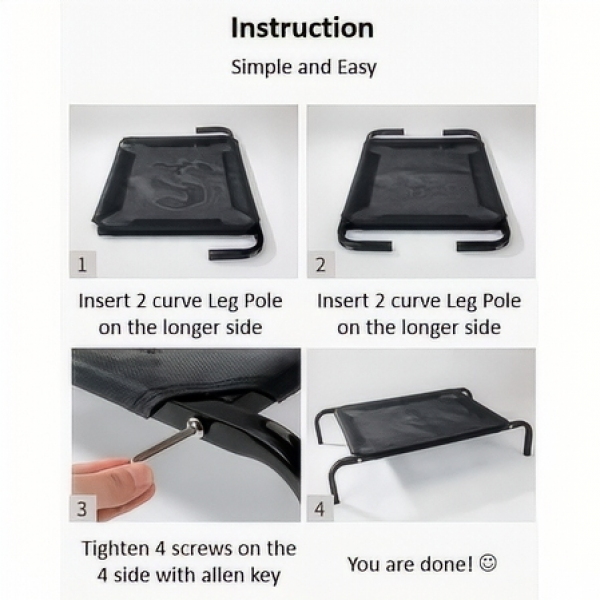 Lavish Bed Mesh for Dogs Medium