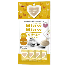 Aixia Miaw Miaw Creamy Chicken 15g x 4's