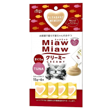 Aixia Miaw Miaw Creamy Tuna Flavor 15g x 4's (6 packs)