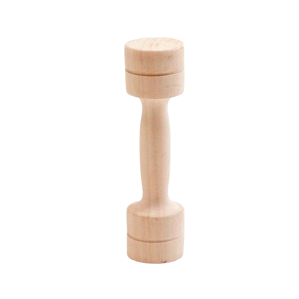 Doggyman Toy Wooden Dumbbell