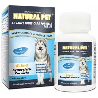 Natural Pet Advance Joint Care Formula 60 Tablet for Dogs 