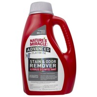 Nature's Miracle Dog Stain & Odor Remover & Virus Disinfectant Eliminator 64oz