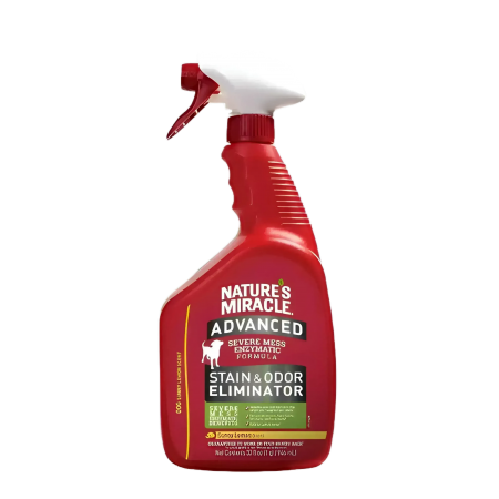 Nature's Miracle Dog Cleaning Spray Advanced Stain & Odor Eliminator 32oz