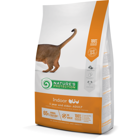 Nature's Protection Adult Indoor Cat Dry Food 2kg