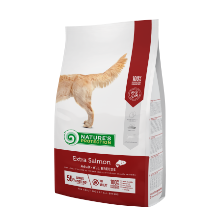 Nature's Protection Extra Adult Salmon Dog Dry Food 12kg