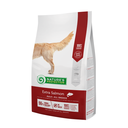 Nature's Protection Extra Adult Salmon Dog Dry Food 2kg