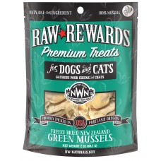 Northwest Naturals Raw Rewards Green Lipped Mussel Treats for Dogs and Cats 56.7g