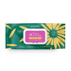 Nurture Pro Pet Wipes AG+ Silver Baby Powder 100 sheets