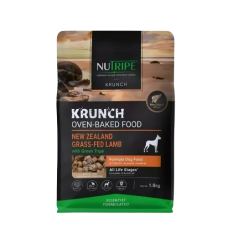 Nutripe Dog Krunch Oven-Baked Lamb w/Green Tripe 1.8kg