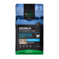 Nutripe Cat Krunch Oven-Baked Salmon & Chic w/Green Tripe 5.5kg