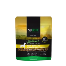 Nutripe Dog Treats Air Dried Chicken w/Green Tripe 100g