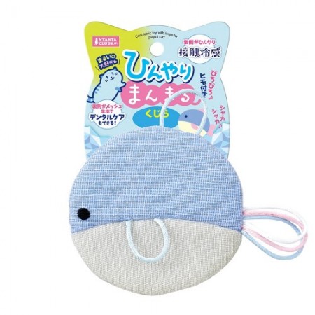 Nyanta Club Cool Fabric Toy For Cat With Loops Whale