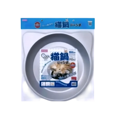 Nyanta Club Cat Dish Cooling Aluminium Plate Small (Grey)