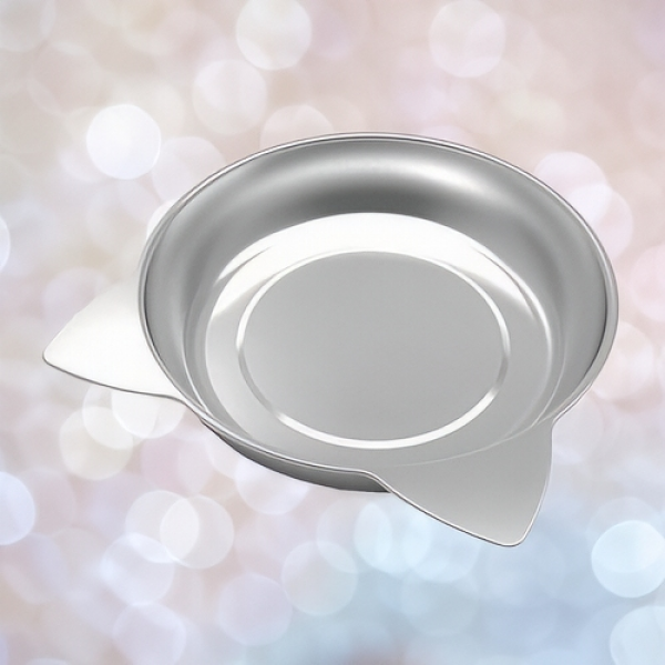 Nyanta Club Cat Dish Cool Cat Shape Aluminum Pan Jumbo (Grey)