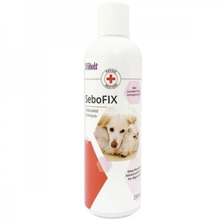 Animedx SeboFIX Anti-Fungal Medicated Shampoo for Dogs & Cats 500ml