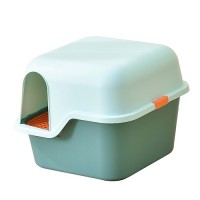 Tom Cat Pakeway Kingbox Candy Cat Litter Box Green