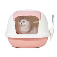 Tom Cat Pakeway N Series Cat Litter Box Pink