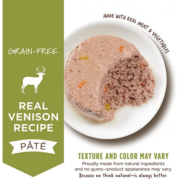 Instinct Original Grain-Free Pate Recipe With Real Venison Cat Wet Food 5.5oz