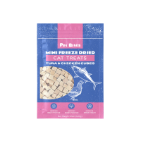 Pet Bites Mini Freeze Dried Tuna & Chicken Cubes for Cats 14.17g