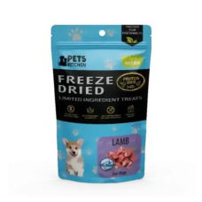 Pets Kitchen Dog Treat Freeze-Dried Lamb 40g