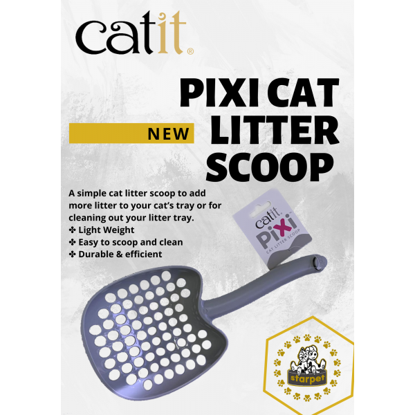 Catit Cat Litter Scoop Pixi Grey