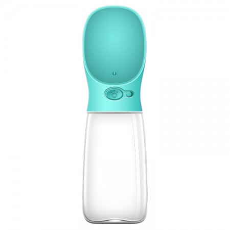 Plouffe Portable & Leak-Resistant Pet Water Bottle Turquoise 550ml