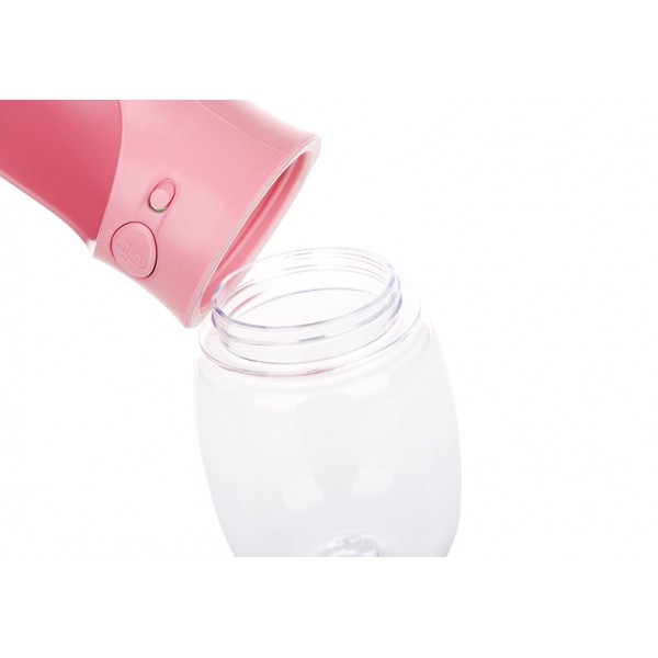 Plouffe Portable & Leak-Resistant Pet Water Bottle White 550ml
