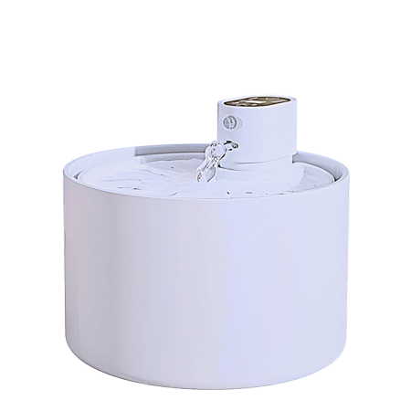 Plouffe Pet Water Fountain Ceramic Water Dispenser 2.3L