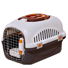 Rubeku Pet Carrier Portable Crate Black