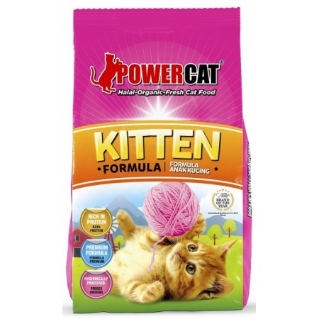 Powercat Halal Kitten Formula Cat Dry Food 1.2kg