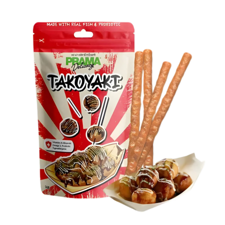 Prama Dog Delicacy Snack Japan Takoyaki 50g x3