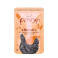 Pramy Cat Jelly Pouch Hairball Support Tuna w/Chicken 70g