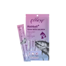 Pramy Cat Smoothie Hairball Tuna w/Salmon (14g x4)