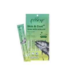 Pramy Cat Smoothie Skin & Coat Tuna w/Scallop (14gx4)