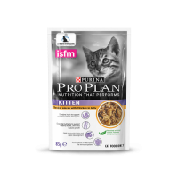 Purina Pro Plan Cat Jelly Pouch Kitten Formula Chicken 85g (12 Packs)