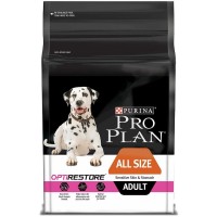 Purina Pro Plan Dog Food Sensitive Skin & Stomach with OptiRestore Adult All Sizes 2.5kg