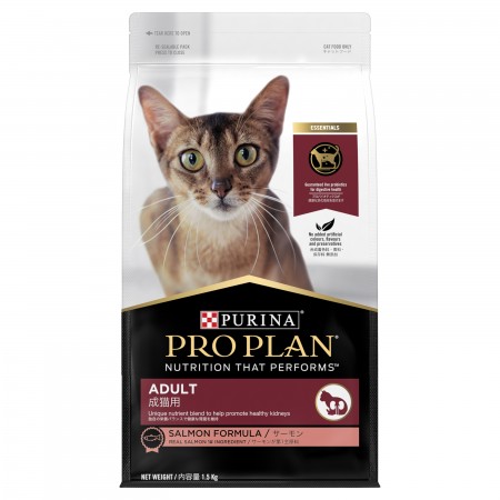 Purina Pro Plan Cat Dry Food Adult Salmon 1.5kg