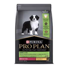ProPlan Dog Dry Food Puppy Chic w/Colostrum & Probiotics Med Breed 15kg