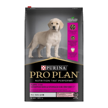 ProPlan Dog Dry Food Puppy Sensitive Skin & Stomach All Sizes 3kg