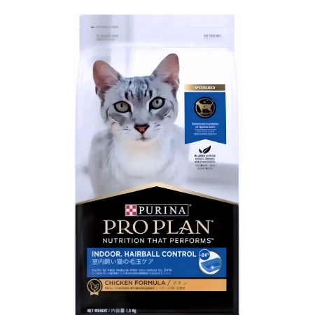 ProPlan Cat Dry Food Indoor Hairball Control Chic 3kg