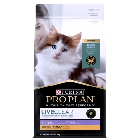 ProPlan Cat Liveclear Kitten Chicken Formula 1.5kg