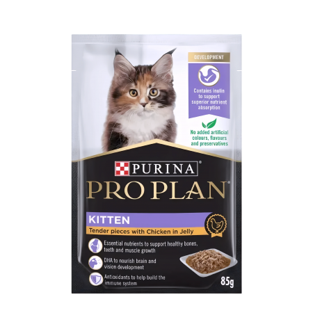ProPlan Cat Pouch Kitten Chicken in Jelly 85g
