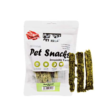 Purepet Dog Treat Beef Breast 100g